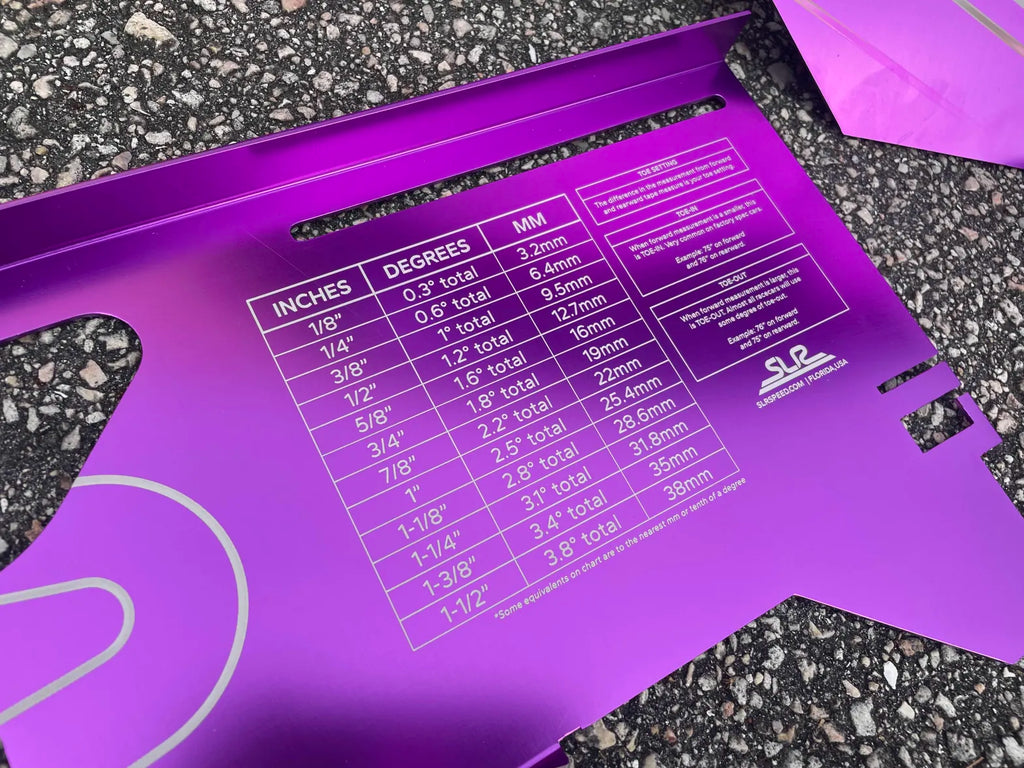 SLR Toe Plates for G35