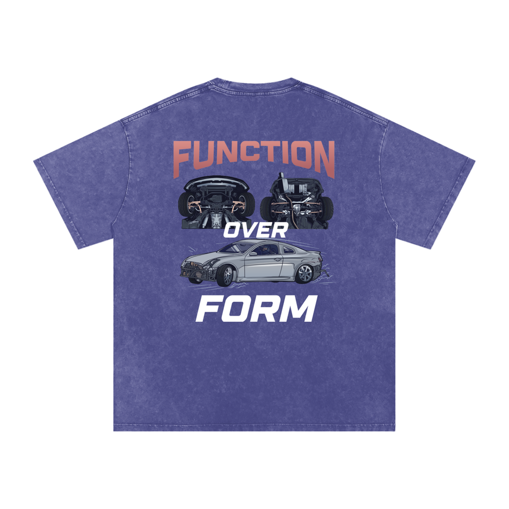 D.A.S Function Over Form Snow Washed T-Shirt
