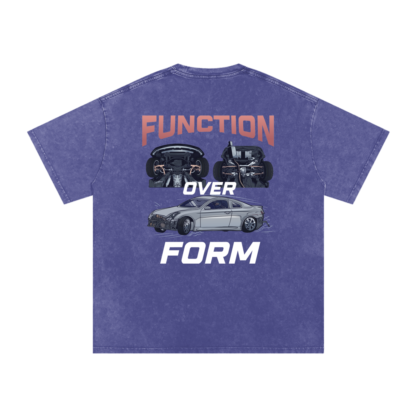 D.A.S Function Over Form Snow Washed T-Shirt